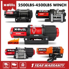 X-bull 12v Atv Winch Kit 3000lb 4500lb 5000lb Synthetic Steel Utv Electric Winch X-bull 12v Atv Winch Kit 3000lb 4500lb 5000lb Synthetic Steel Utv Electric Winch