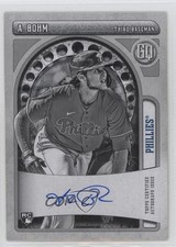 2021 Topps Gypsy Queen Black & White 39/50 Alec Bohm #GQA-AB Auto 4f5