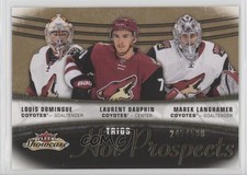 2015 Fleer Showcase Hot Prospects Trios /599 Louis Domingue Laurent Dauphin 1o3