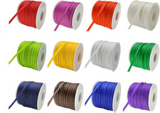 1/8" X 720Yd Satin Grosgrain Ribbon Assorted-Color