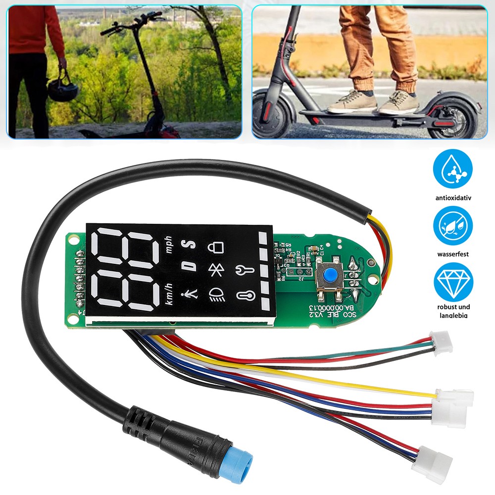 Per Xiaomi 1S /pro/pro2 E-Scooter Cruscotto Circuito Board Bluetooth Ricambio foto 3