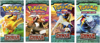 2007 Pokemon Card Game (TCG) - ex POWER KEEPERS - Empty Booster