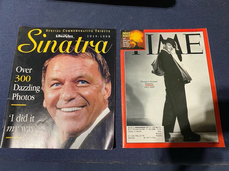 Two Frank Sinatra Death Magazines 1998