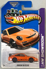 Hot Wheels Porsche 911 GT3 RS 2013 HW Showroom Orange PR5s