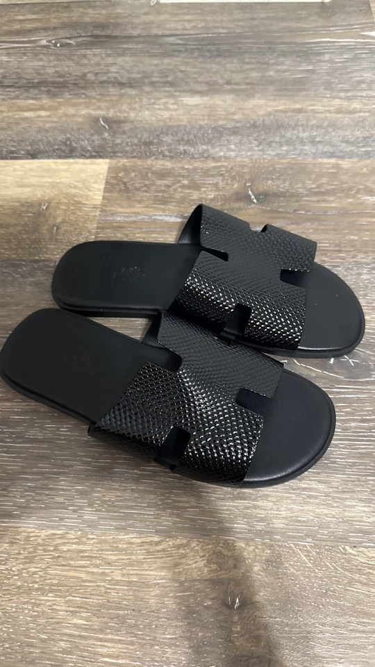 HERMES Men’s Sandal EU Size 46 Size 13 Us Good Condition Used - Image 2 of 4