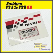Nismo Emblem Nissan Nismo Aluminium Emblem Plate