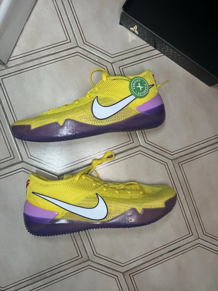Preços baixos em Nike Kobe AD NXT 360 Yellow Strike | eBay
