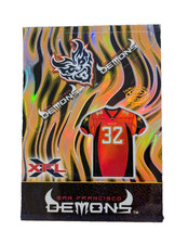2001 Artbox XFL San Francisco Demons Inaugural Game Holographic Card #32 Jersey
