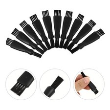 10Pcs Electric Shaver Cleaning Brushes for Daily Razor Care Black