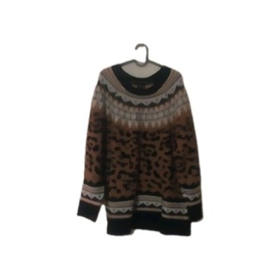 Torrid Women's Size 3X Fair Isle Pullover Sweater Work Office Travel Ski Resort
