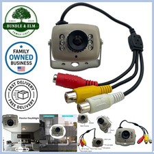 Mini CCTV Camera CCD 1000TVL Waterproof Indoor Outdoor Night Vision Surveillance