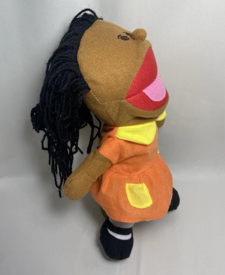 Oriental Trading Co Hand Puppet  Happy Kids  African American Girl Puppet - Image 2 of 4