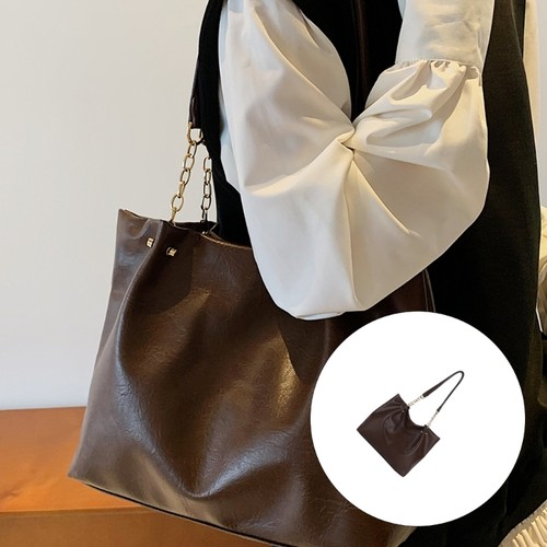 Trendy Casual Shoulder Purse Multi Compartment Spacious Laptop Commuting Bag - Picture 3 of 12