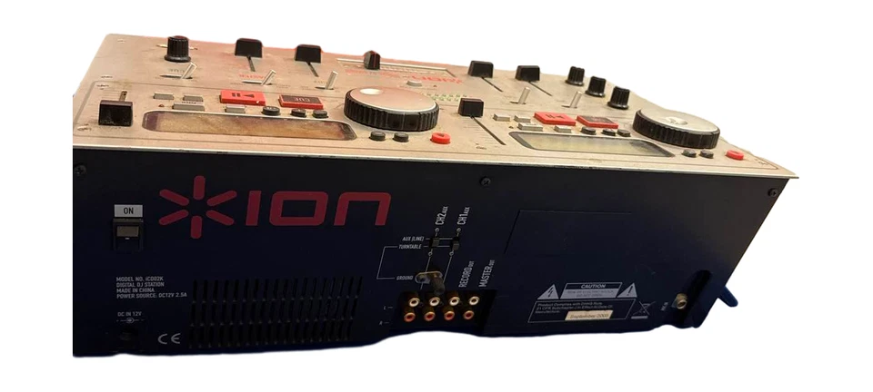 ION Digital DJ Station iCD02K Dual CD Mixer System - Image 4 of 4