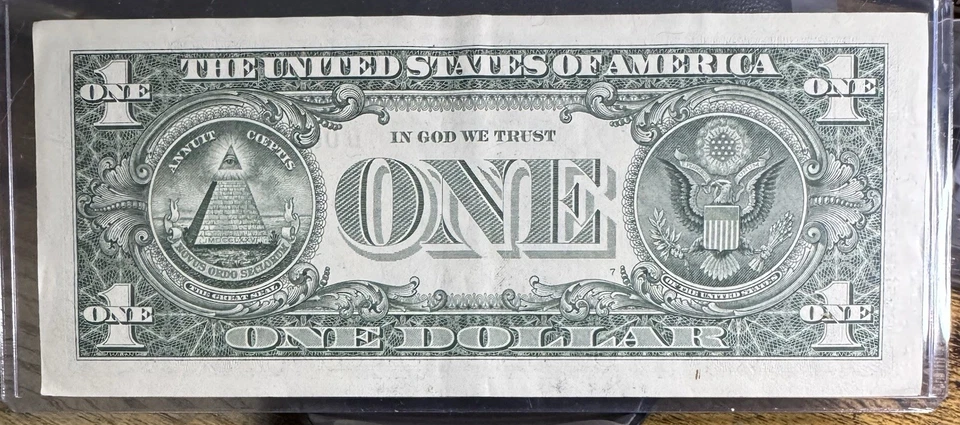 2021 $1 STAR Note D4 Binary Flipper Fancy Serial Number 06660660 5-of-a-kind 666 - Image 2 of 4