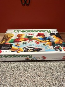 LEGO Games Creationary Retired Building Board Game Not Sure If Complete!