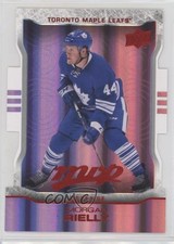 2014-15 Upper Deck MVP Colors & Contours Purple Die-Cut Morgan Rielly #41 fv7