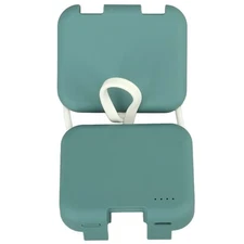 Mini Portable Phone Charger Foldable Back Clip Type C Power Bank Emergency