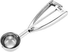 Spring Chef - Small Cookie Scoop for Baking, Multifunctional #60 Melon Baller wi