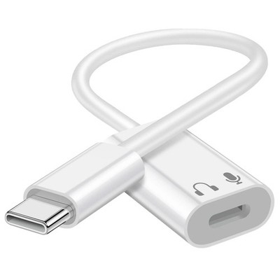USB C to Lightning Audio Adapter, USB Type C Male to Lightning Female Earphone C