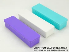 3 PCS EMPTY STORAGE CASE FOR NAIL CARE INSTRUMENT