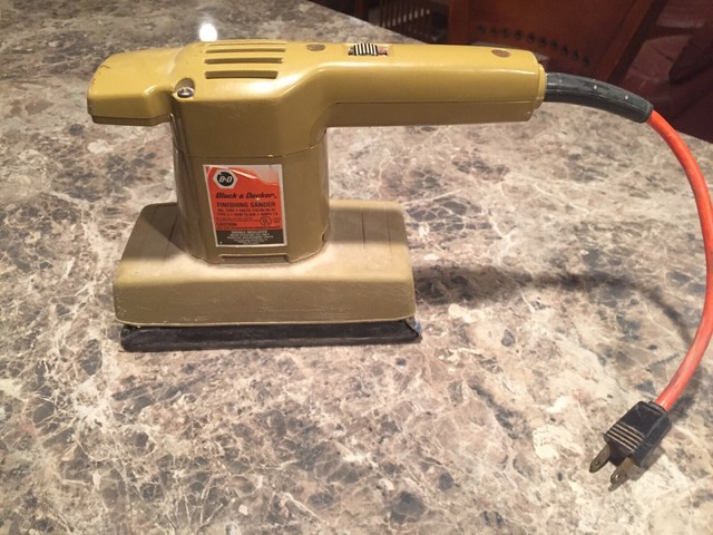 Black And Decker Finishing Sander Model 7404 Type 3 Tested Works Like