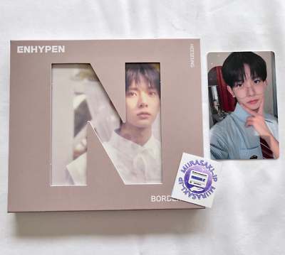 ENHYPEN Heeseung Border : Hakanai Solo Jacket Official CD