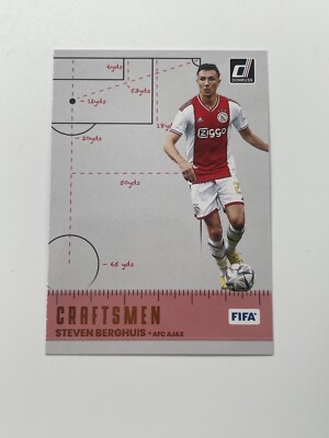 2023 Donruss Craftsmen Steven Berghuis Ajax #23 NM SEE PICS Panini Soccer