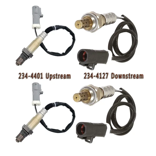 4pcs Oxygen Sensor Upper+Lower For 2007-2010 Ford Explorer Sport Trac 4.0L 4.6L - Foto 3 di 19
