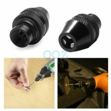 Quick Change Drill Chuck 0.4-3.2mm Clamps For Dremel Router Rotary Bit Tools