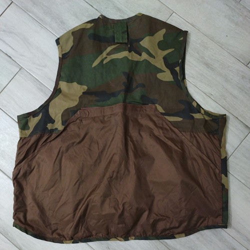 Northwest Territory Hunting Vest Mens XL Camo Game Fowl Pouch Camouflage Zip - Picture 4 of 4