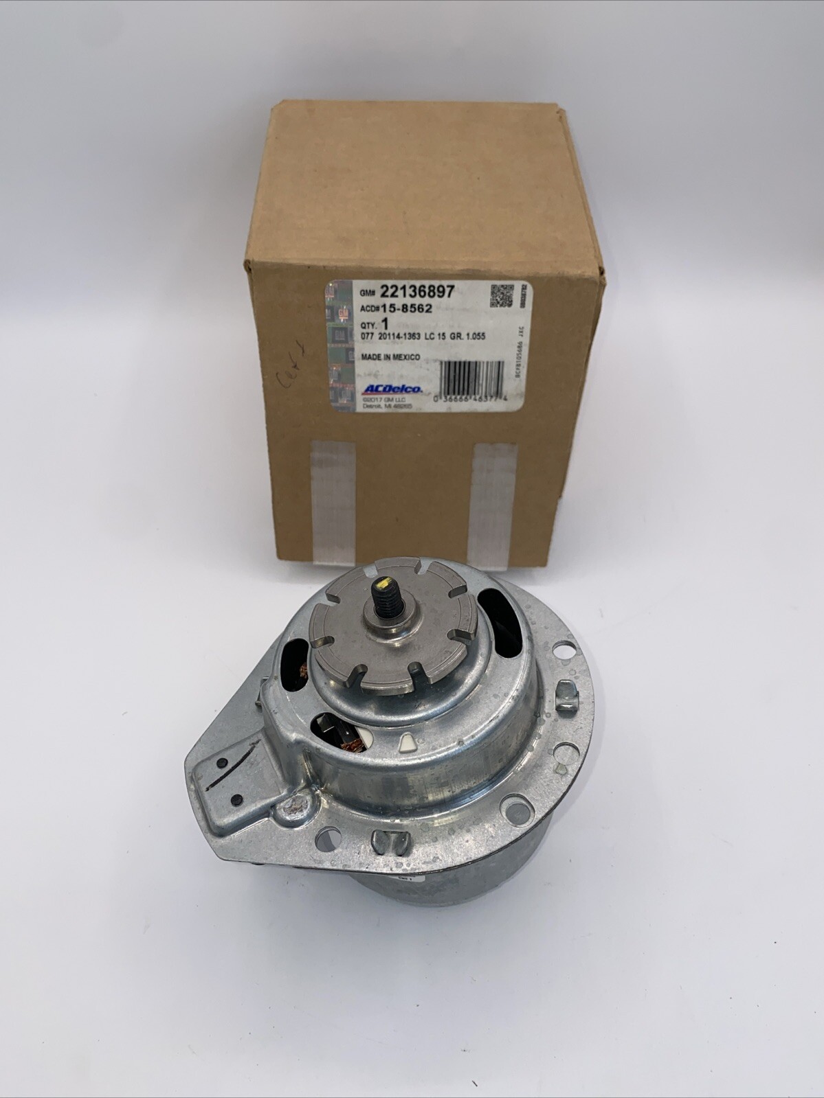 Genuine ACDelco 15-8562 / GM 22136897 Radiator Fan Motor | eBay 