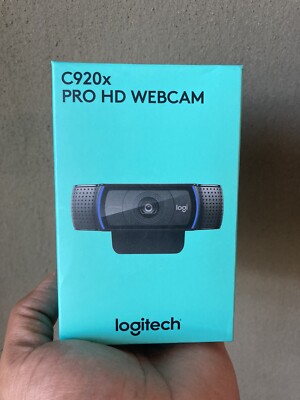 Logitech C920x Pro HD Webcam - Black