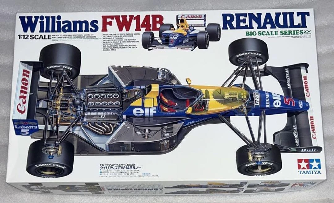 ウィリアムズ FW14B ルノー タミヤ 1/12
