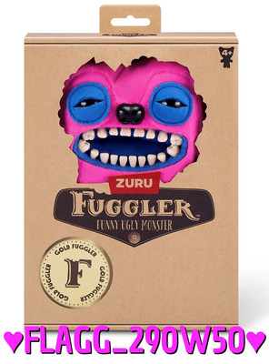 Fuggler GOLD Edition GREEDY GRINNER 9'' Funny Ugly Monster Plush ZURU New *READ*