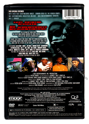 BEEF - Narrated by Ving Rhames (2003 DVD R) Good Plus Condition | eBay