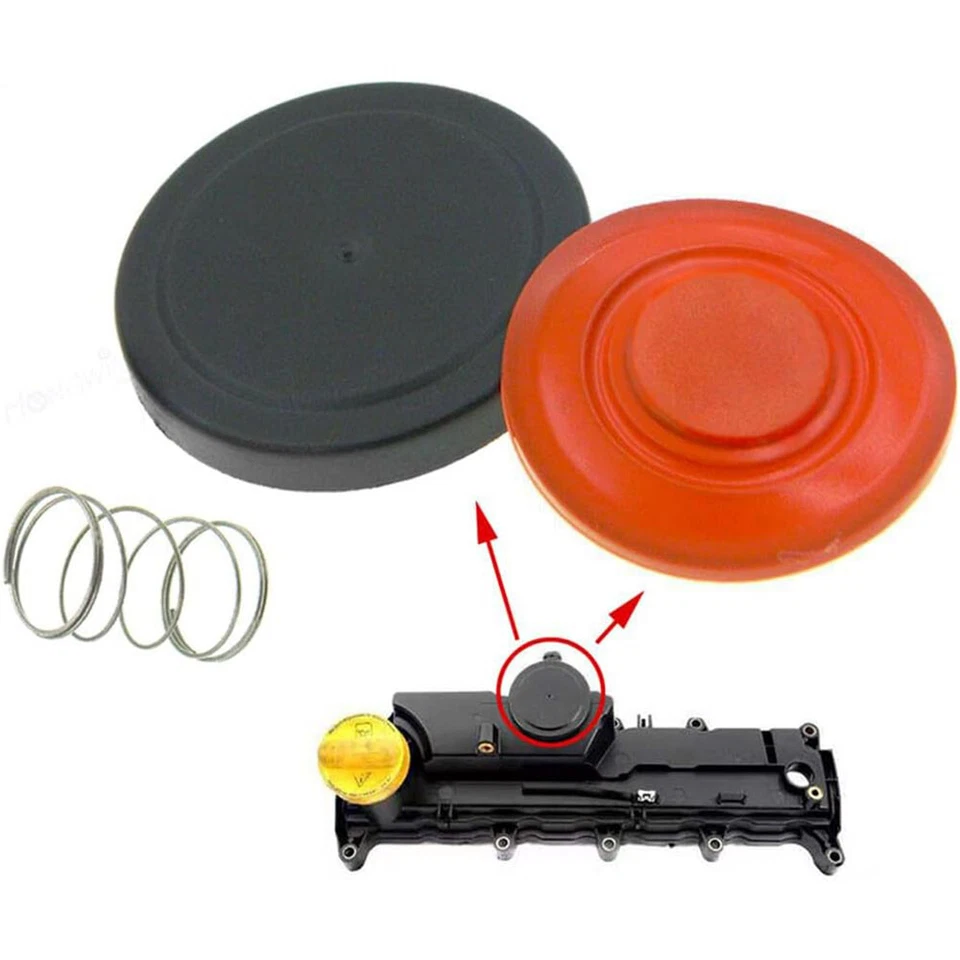 Crankcase Breather Membrane Valve Cover For Renault M9R 2.0 DCI 8200673395 - Image 4 of 4