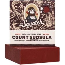 Dr Squatch Count Sudsula Halloween Limited Edition All Natural Bar Soap 5oz
