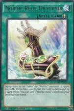  YUGIOH CARD NORDIC RELIC DRAUPNIR LC5D-EN192 1ST EDITION
