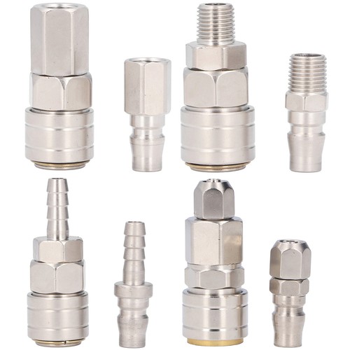 1/4 Male Female Air Hose Fittings Self Locking Quick Connect Air
