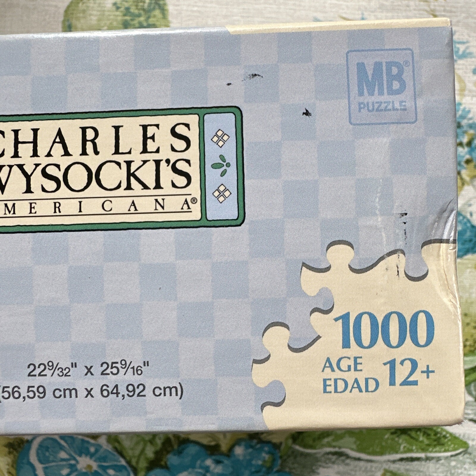 Charles Wysocki Jigsaw puzzle 1000 pieces Amish Autumn 2005 New Sealed