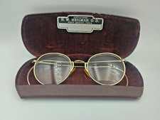 Fulvue Wired Rimmed 1/10-12KGF Gold Filled Spectacles with Case