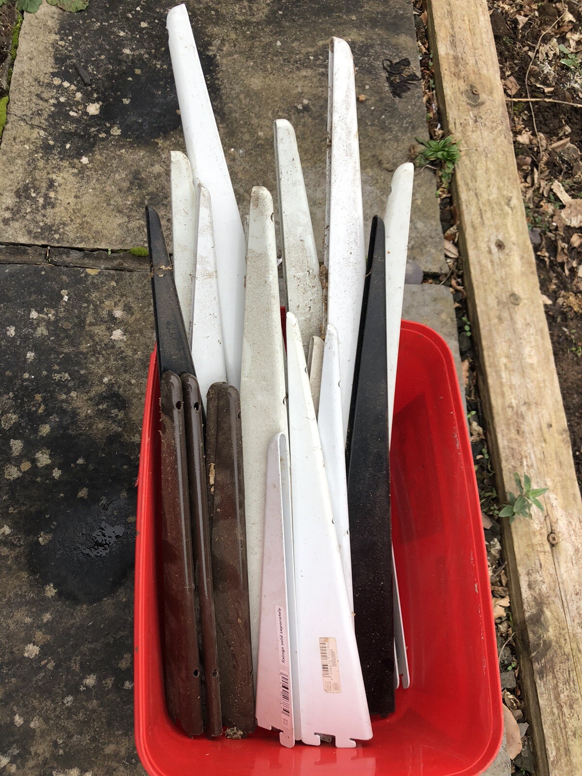 Spur Double Slot HeavyDuty Shelving Brackets Mixed Lot eBay