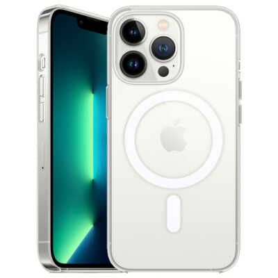 Offizielle Apple Magsafe Clear Case Hülle für Apple iPhone 12 Pro Max - Klar