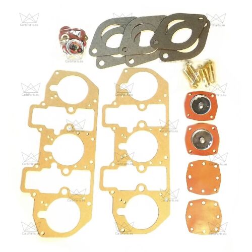 Weber 40 IDA 3C Kit Junta de Servicio Reparación Reconstrucción Set para Par - Imagen 3 de 4