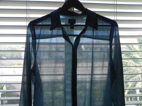 Vestido Camisa Choco's/Cubierta Manga Larga Chifón Corbata Cintura Cintura Alta-Baja Talla 2 - Imagen 9 de 11