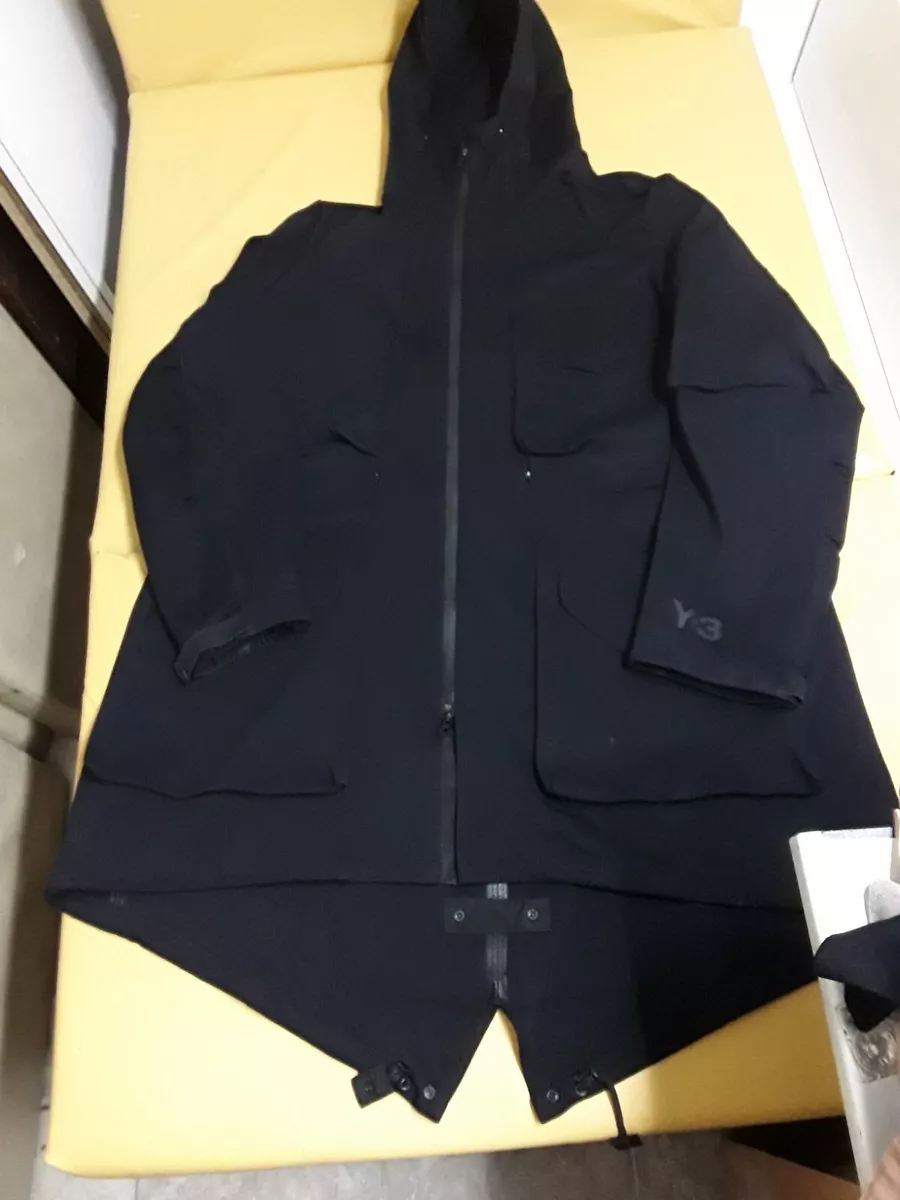 ADIDAS YOHJI YAMAMOTO Y-3 OVERSIZE MEN size L / XL OVERSIZE jacket parka  WATER