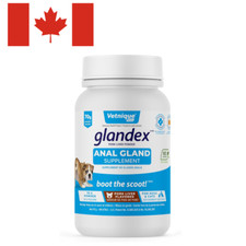 Glandex Anal Gland Fiber Supplement for Dogs Cats - Pork Liver, 70g