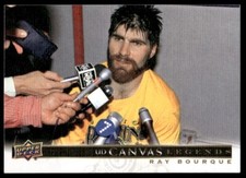 Ray Bourque 2020-21 SP Signature Edition Legends UD Canvas #C-70 Boston Bruins