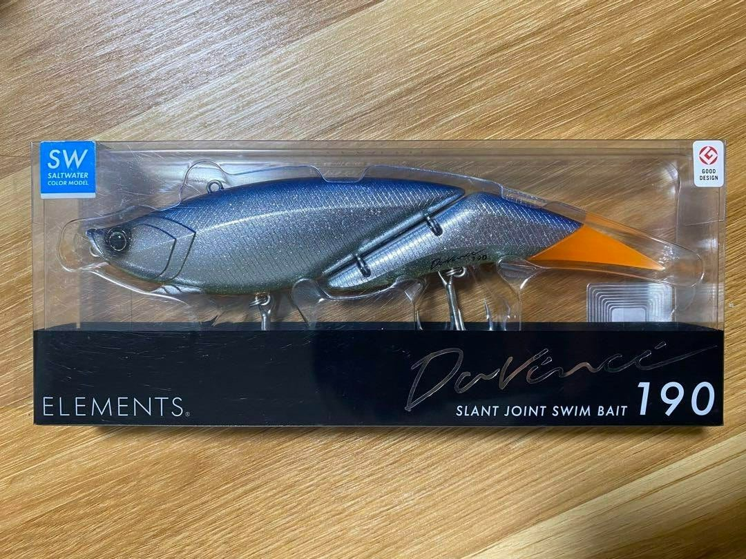 Davinci190ダヴィンチ　ELEMENTS ELEMENTS DA VINCI 190 SW SAPPHIRE ORANGE GL 7.5inch/190mm